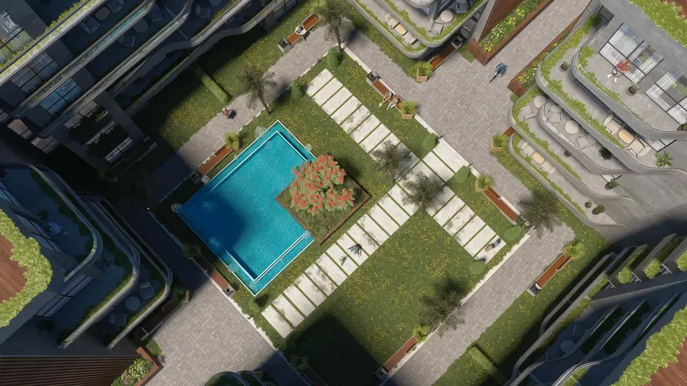 Studio for sale in J East  in New Cairo of 45 m² with 1 bedrooms