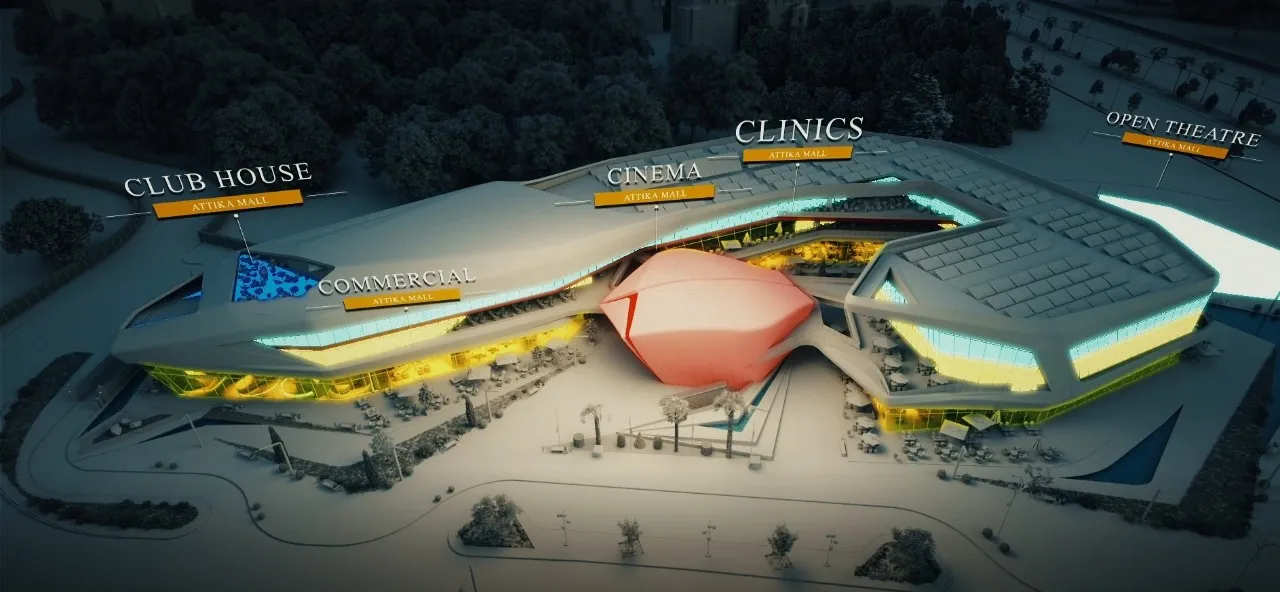 تجاري للبيع في أتيكا في العاصمة الإدارية الجديدة بمساحة 0 م² تتكون من 0 غرف