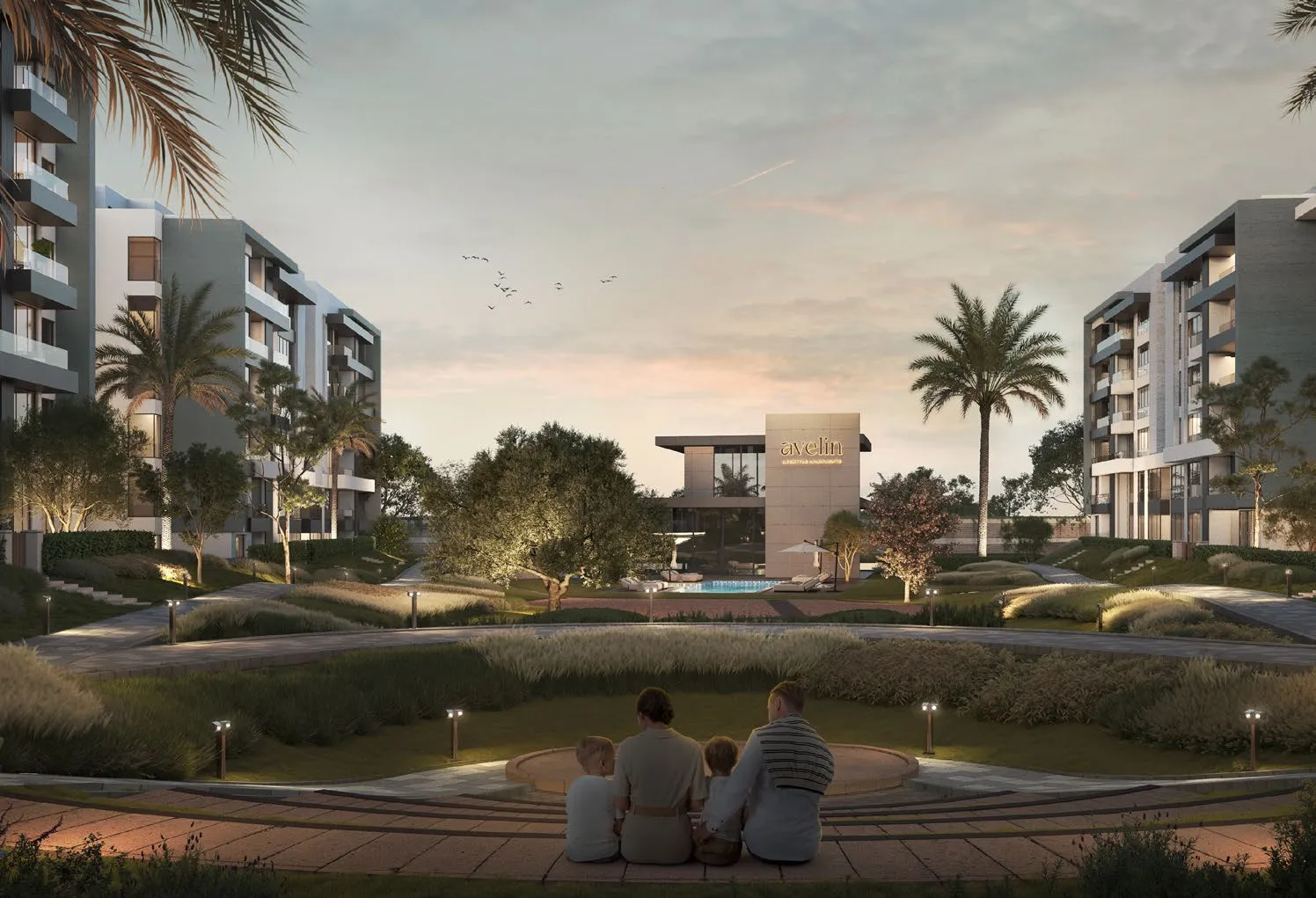 Apartment for sale in Avelin Phase 2 in North Investors of 65 m² with 1 bedrooms