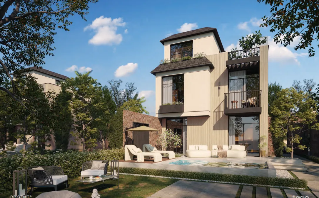 Villa for sale in Diplo East in New Capital City of 0 m² with 4 bedrooms