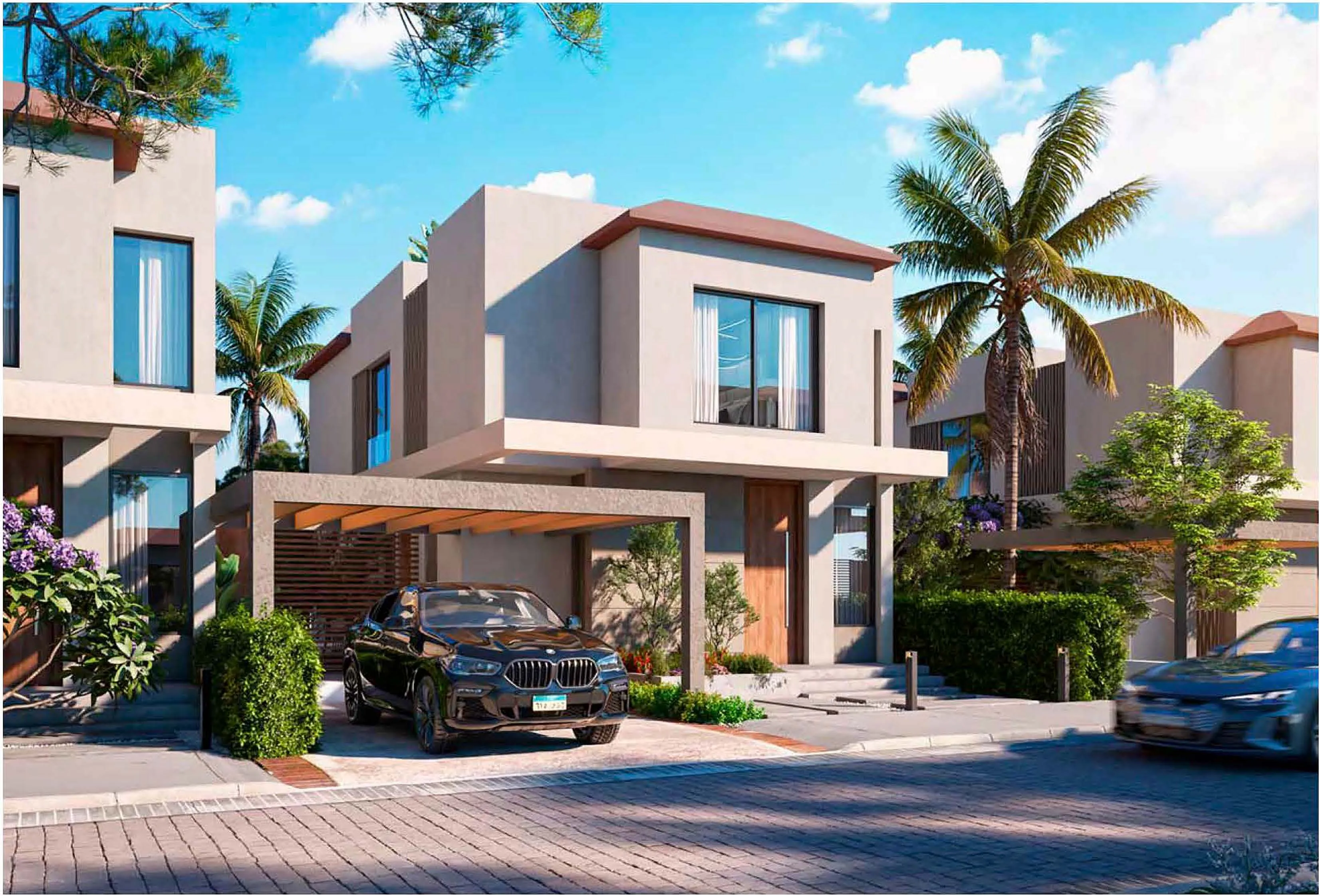 فيلا للبيع في بادية  في حدائق اكتوبر بمساحة 279 م² تتكون من 4 غرف