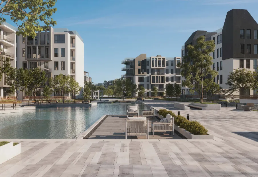 Apartment for sale in Rivers in New Zayed of 120 m² with 2 bedrooms