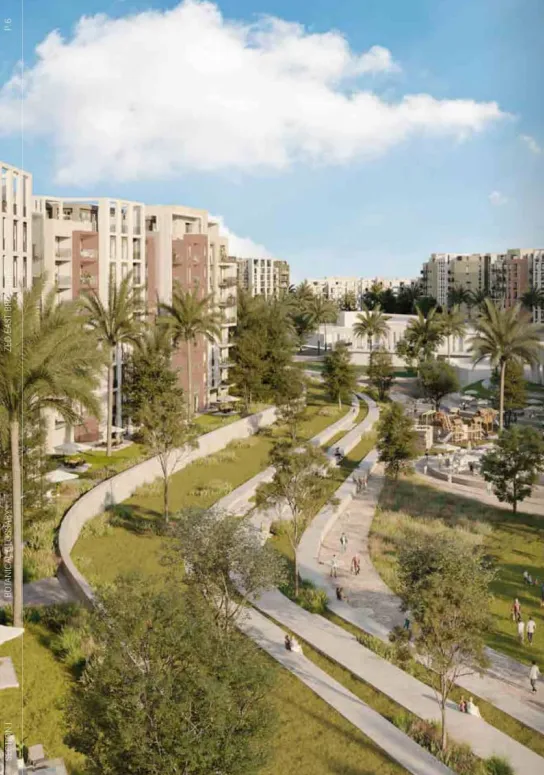 Apartment for sale in ZED East in 6th settlement of 139 m² with 3 bedrooms