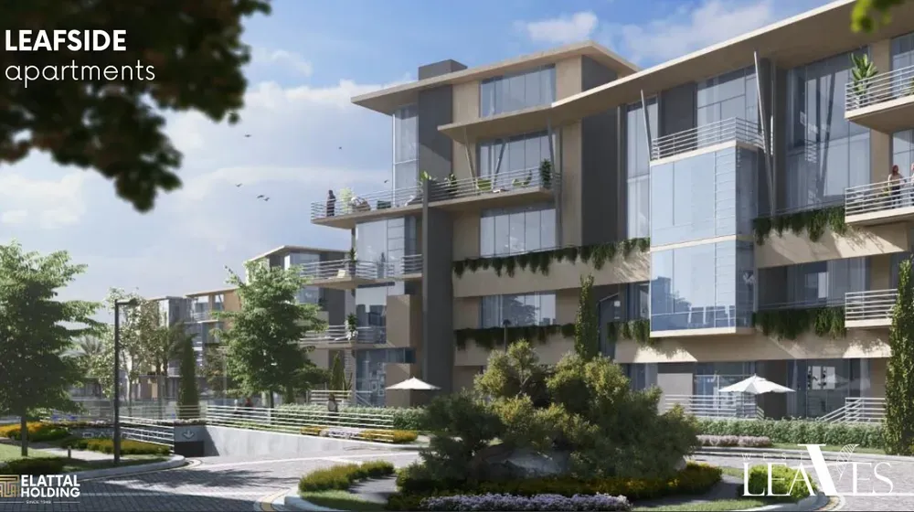 Apartment for sale in Leaves in 6th of October City of 90 m² with 1 bedrooms