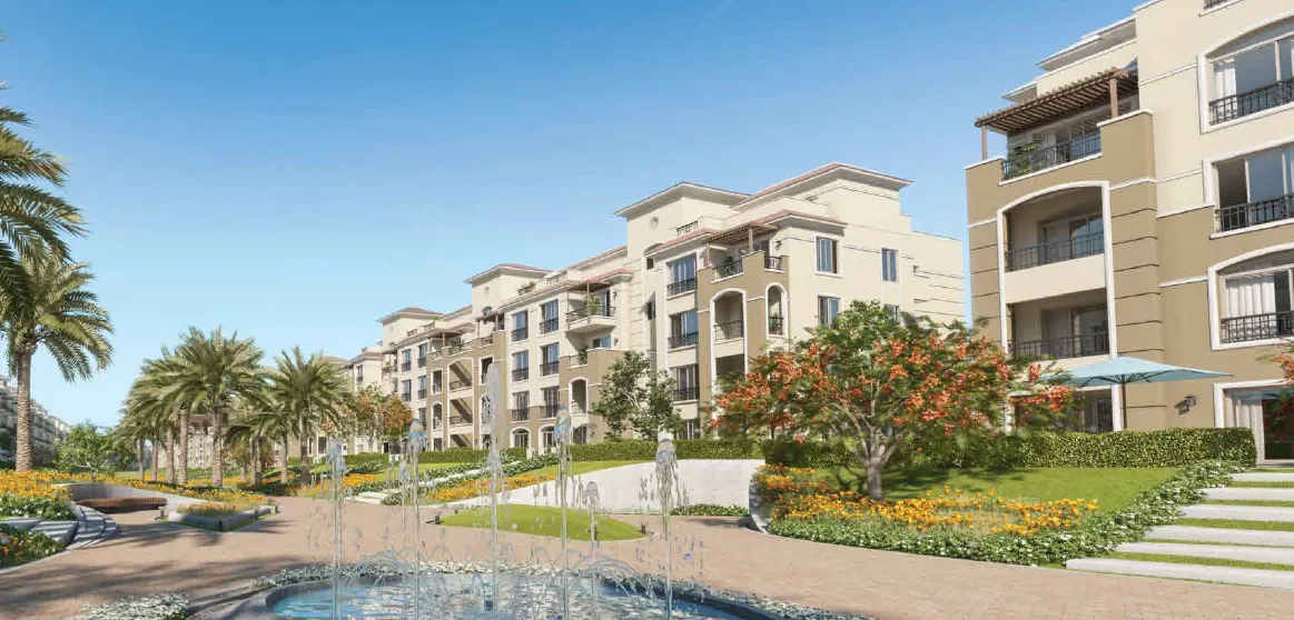 شقة للبيع في ستون ريزيدنس في القاهرة الجديدة بمساحة 220 م² تتكون من 3 غرف