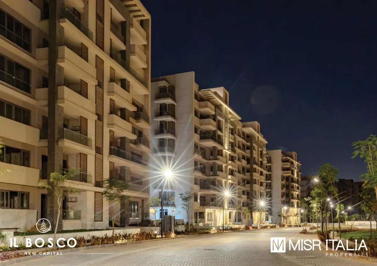 Apartment for sale in Il Bosco New Capital in New Capital City of 145 m² with 3 bedrooms