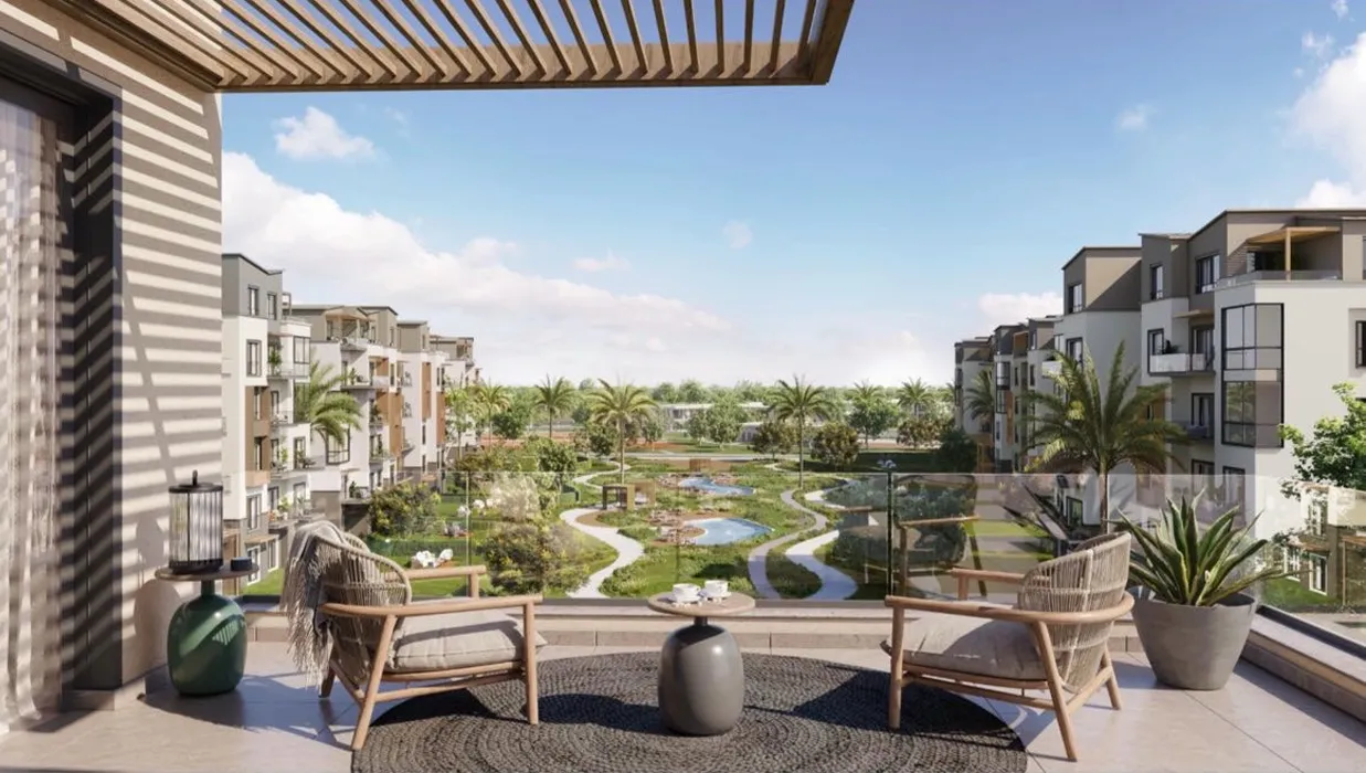 Apartment for sale in Hyde Park in New Cairo of 82 m² with 1 bedrooms