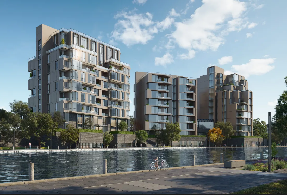 شقة فندقية للبيع في قنال ووك ايلاند في الشيخ زايد بمساحة 244 م² تتكون من 3 غرف