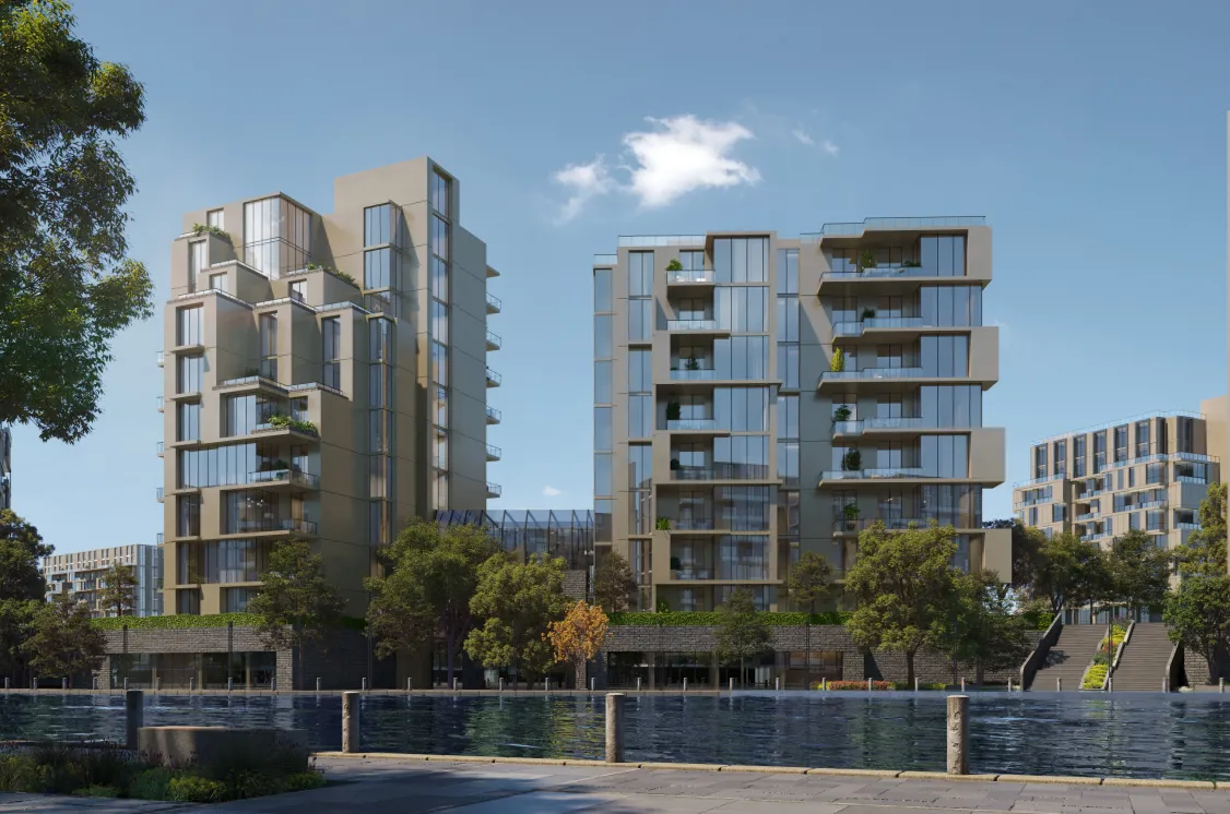 شقة فندقية للبيع في قنال ووك ايلاند في الشيخ زايد بمساحة 244 م² تتكون من 3 غرف