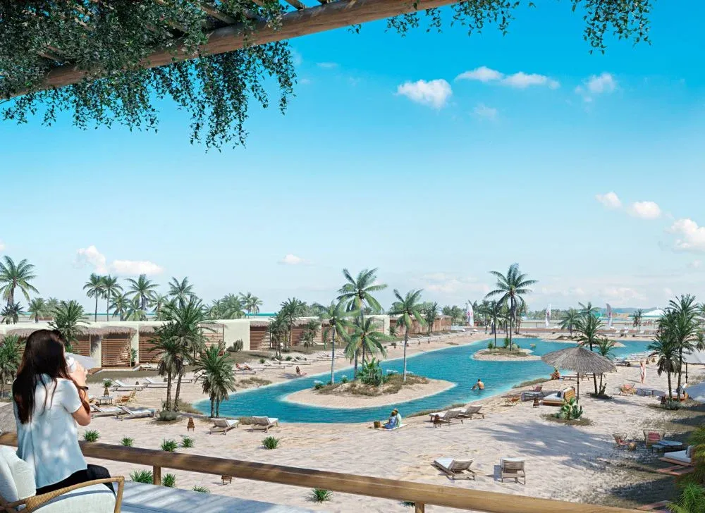 Chalet for sale in Hacienda Waters in Ras El Hekma of 107 m² with 2 bedrooms