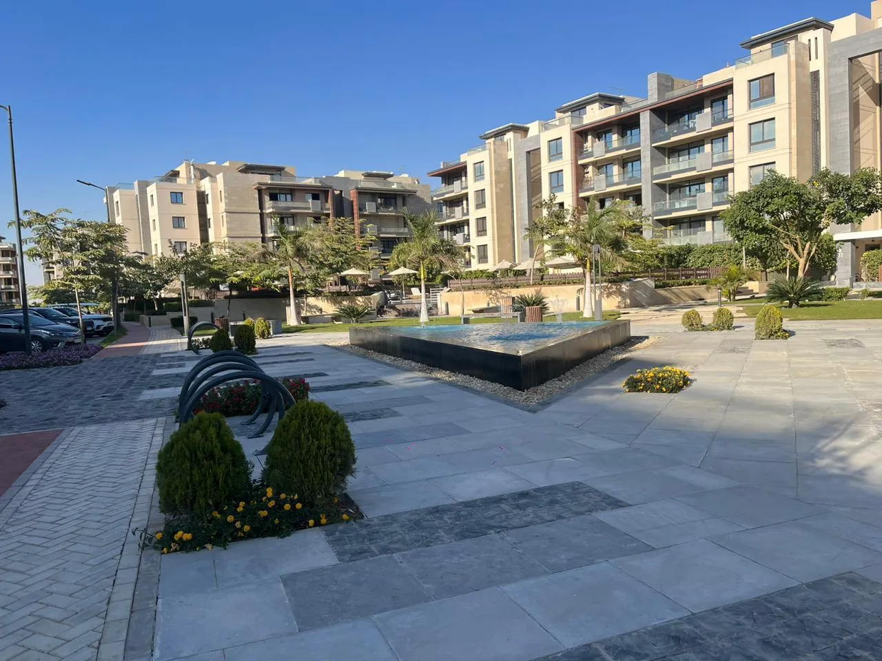 شقة للبيع في ازاد في القاهرة الجديدة بمساحة 140 م² تتكون من 2 غرف