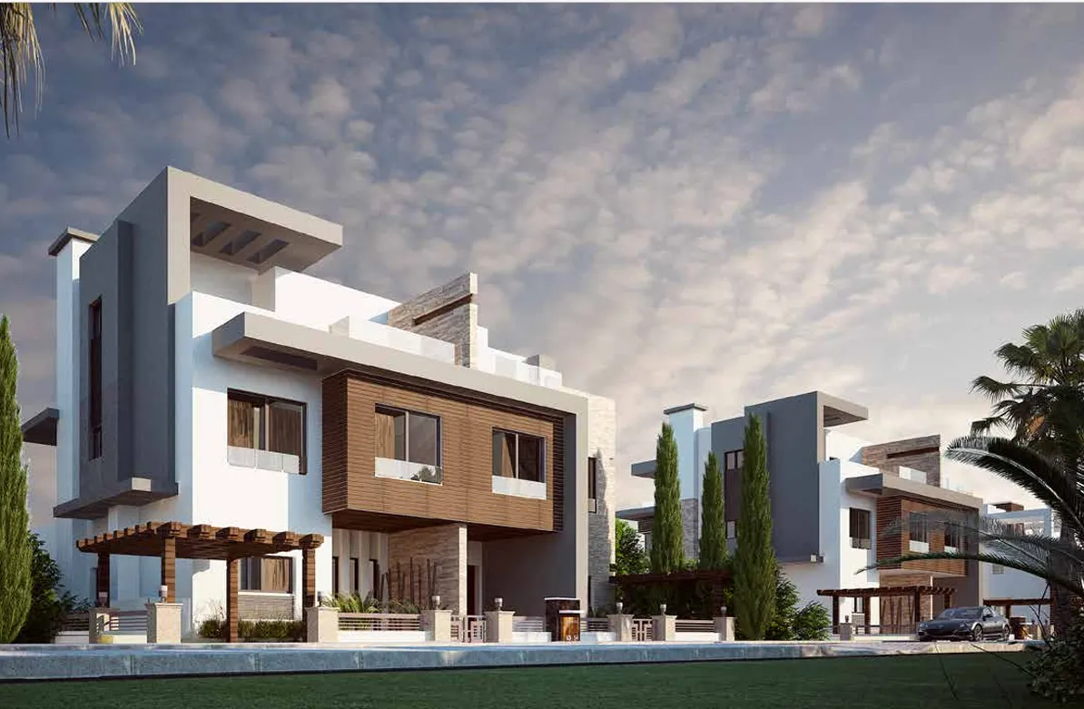 Twinhouse for sale in New Giza in 6th of October City of 345 m² with 3 bedrooms