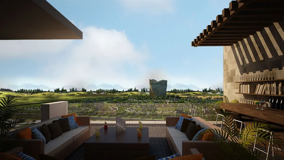 Twinhouse for sale in New Giza in 6th of October City of 345 m² with 3 bedrooms