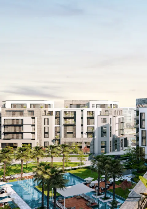 Duplex for sale in Swanlake Residences in New Cairo of 423 m² with 5 bedrooms