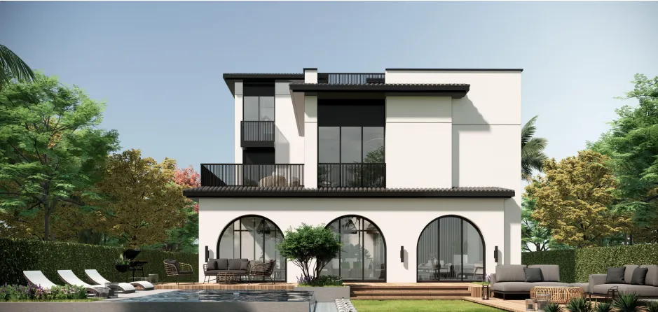 فيلا للبيع في ات ايست في مدينة المستقبل بمساحة 250 م² تتكون من 4 غرف