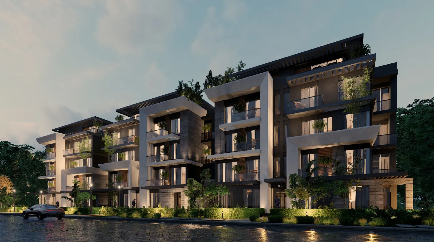 شقة للبيع في مونارك ريزيدنس في مدينة المستقبل بمساحة 140 م² تتكون من 2 غرف