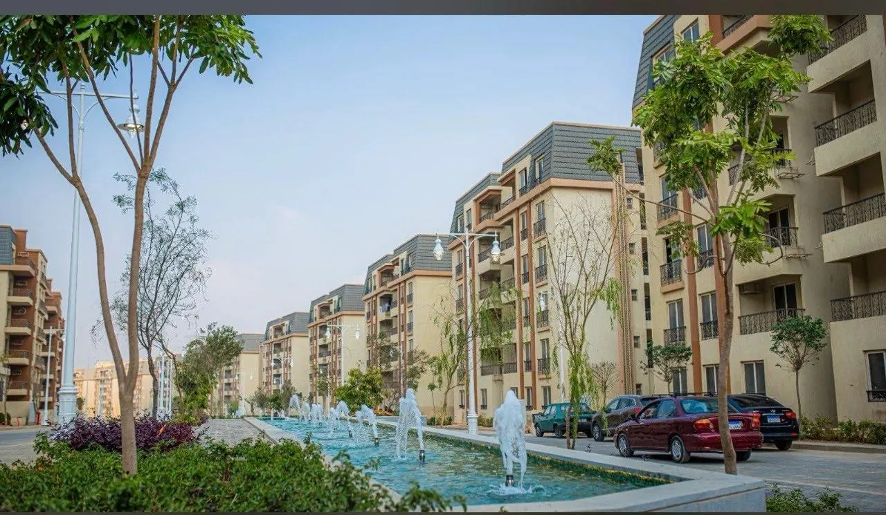 شقة للبيع في نيوبوليس في مدينة المستقبل بمساحة 124 م² تتكون من 3 غرف