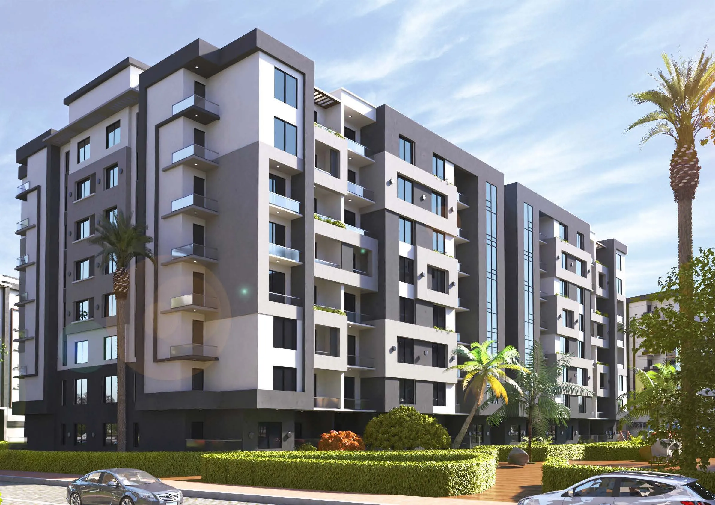 Apartment for sale in Capital Heights 1 in New Capital City of 200 m² with 3 bedrooms