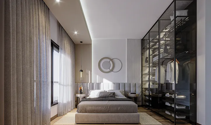 Apartment for sale in Palm Hills New Cairo in New Cairo of 65 m² with 1 bedrooms