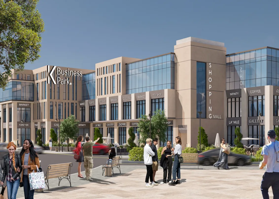 Retail for sale in K Business Park in 6th of October City of 22 m² with 0 bedrooms