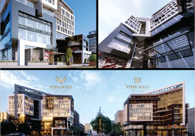 تجاري للبيع في فيدا مول داون تاون في العاصمة الإدارية الجديدة بمساحة 0 م² تتكون من 0 غرف