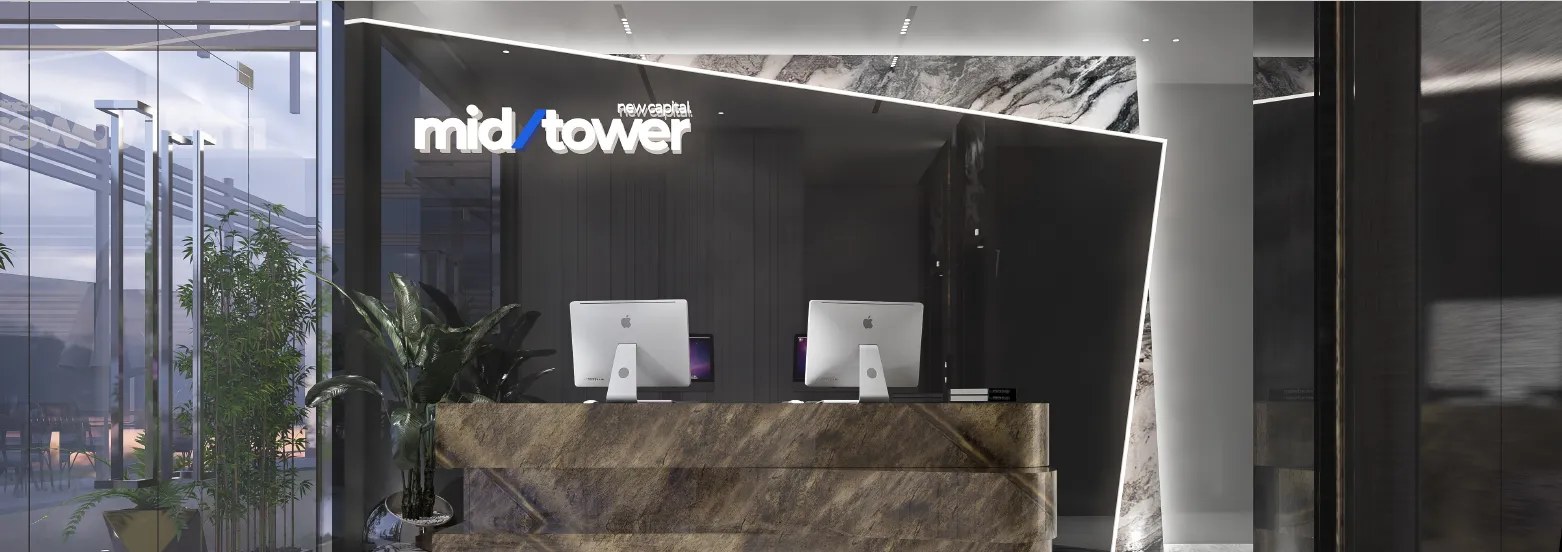 Office for sale in Mid Tower in New Capital City of 0 m² with 0 bedrooms