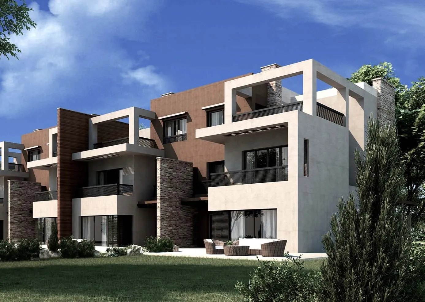  للبيع في نيو جيزة في  بمساحة 0 م² تتكون من 0 غرف