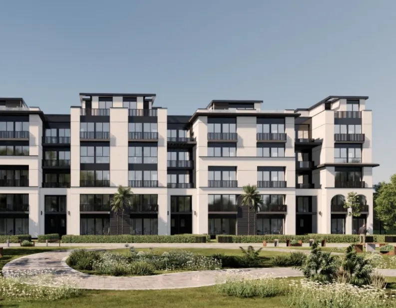 شقة للبيع في ات ايست في مدينة المستقبل بمساحة 80 م² تتكون من 2 غرف