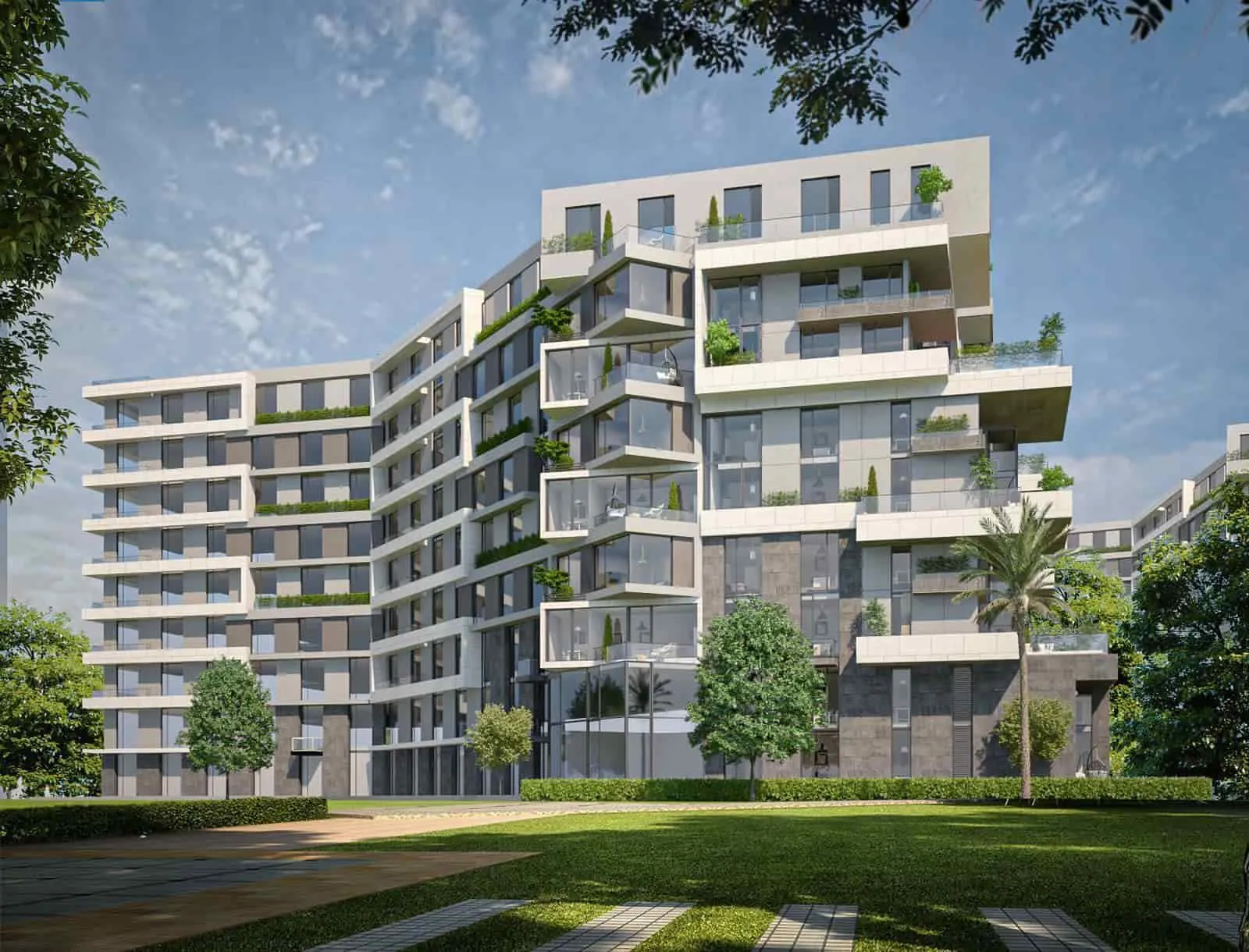 شقة للبيع في جاذبية في مدينة السادس من أكتوبر بمساحة 85 م² تتكون من 1 غرف