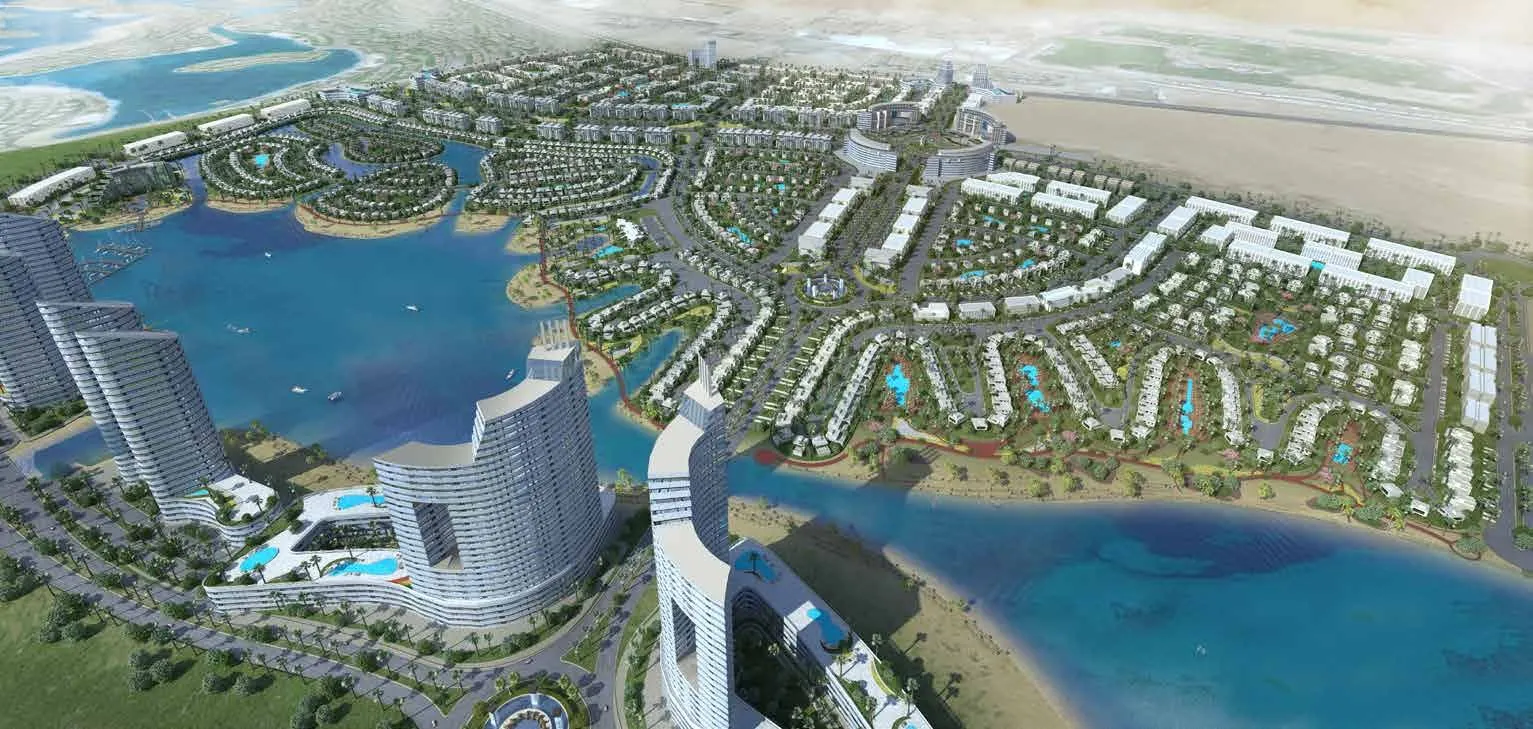 Apartment for sale in Mazarine in Al Alamein of 233 m² with 3 bedrooms