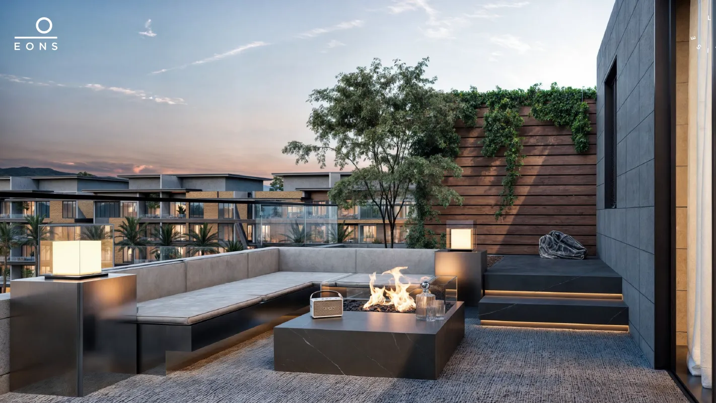 شقة للبيع في لايف وايز في القاهرة الجديدة بمساحة 135 م² تتكون من 3 غرف