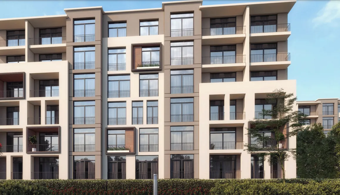 Apartment for sale in Sarai in New Cairo of 113 m² with 2 bedrooms