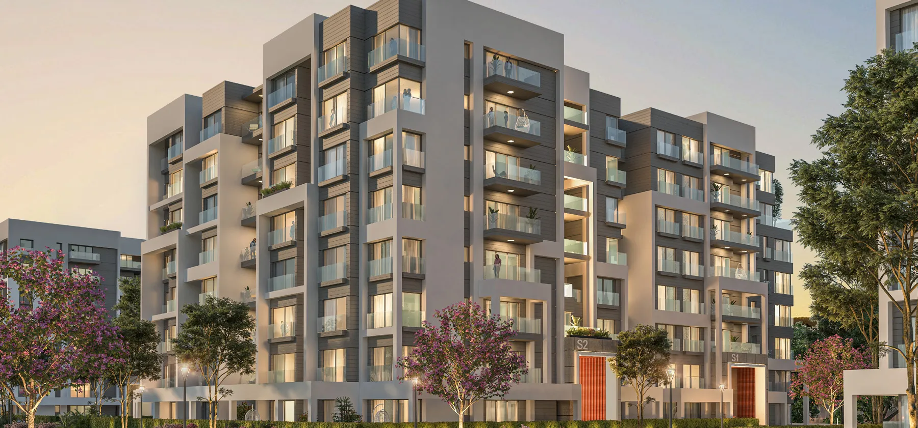 شقة للبيع في ريزيدنس 8 سكاي أبو ظبي في العاصمة الإدارية الجديدة بمساحة 245 م² تتكون من 3 غرف