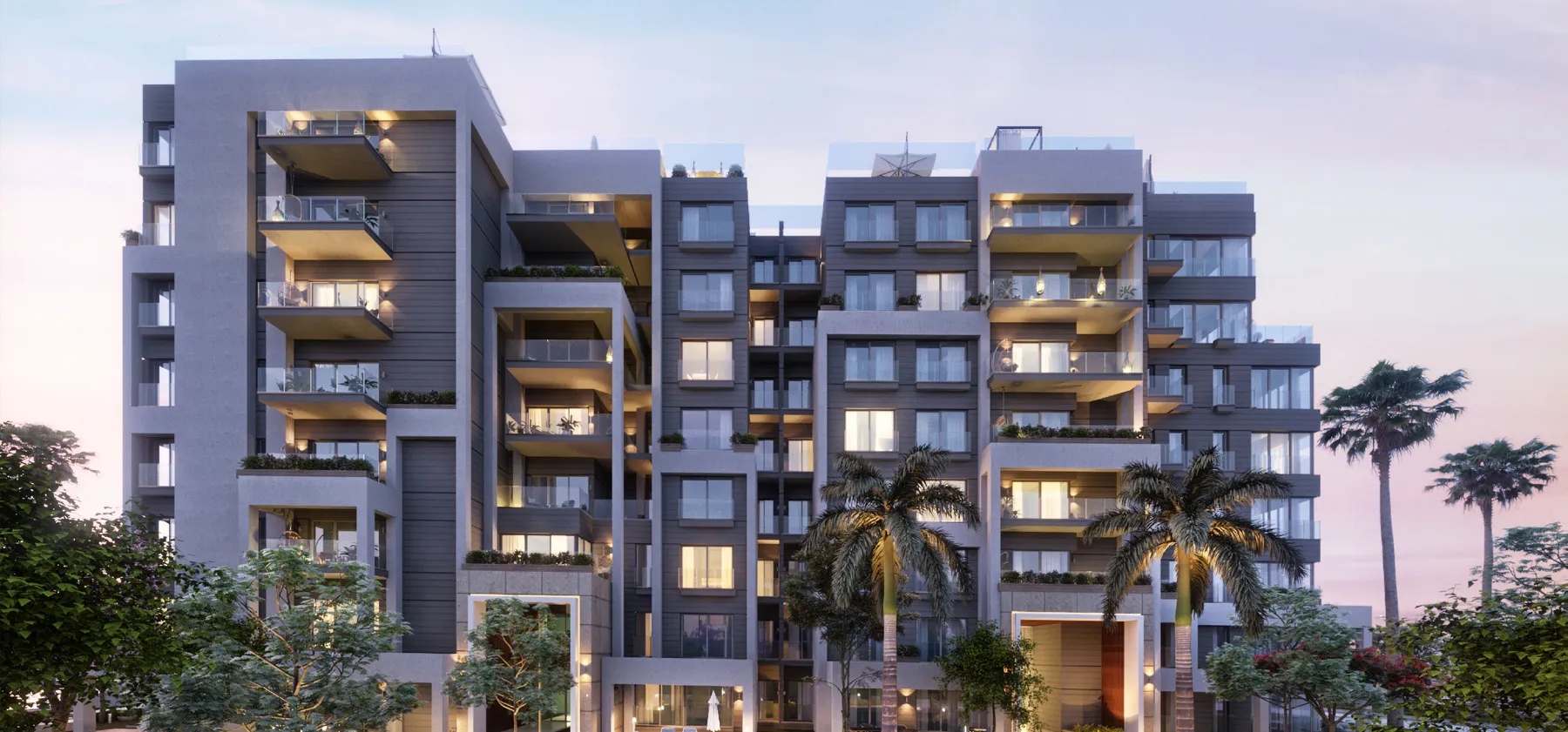 شقة للبيع في ريزيدنس 8 سكاي أبو ظبي في العاصمة الإدارية الجديدة بمساحة 245 م² تتكون من 3 غرف