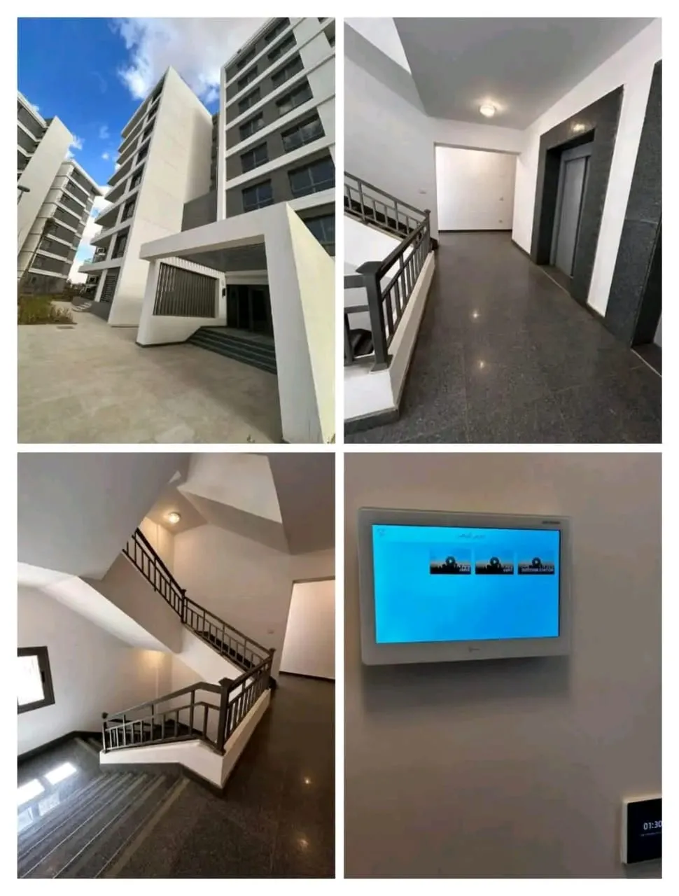 شقة للبيع في نور كابيتال جاردنز في حدائق العاصمة الإدارية الجديدة بمساحة 82 م² تتكون من 2 غرف