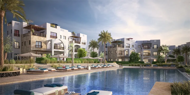 Apartment for sale in Waterside Condos in El Gouna of 0 m² with 2 bedrooms