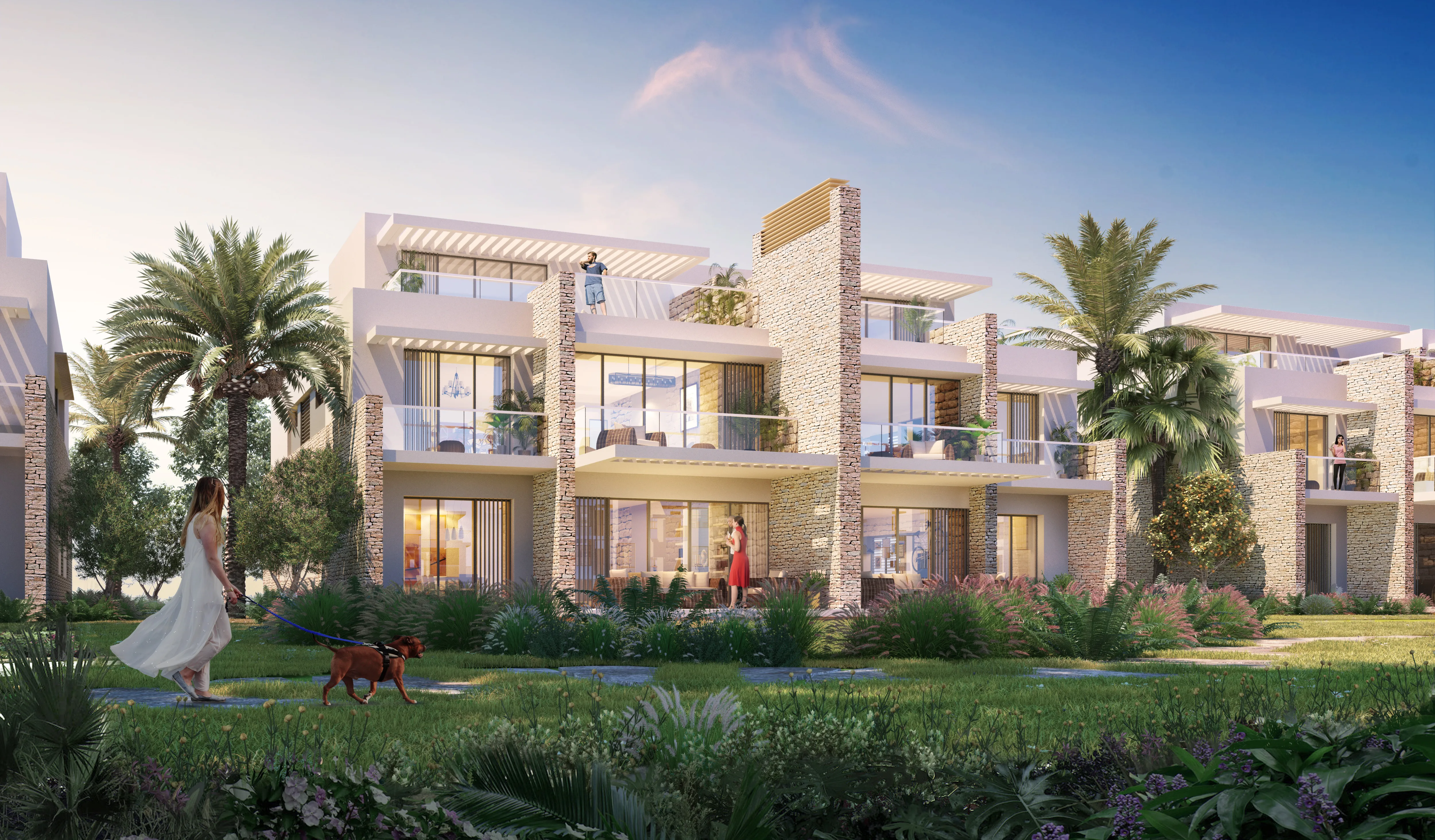 Twinhouse for sale in Silversands  in Sidi Heneish of 186 m² with 3 bedrooms