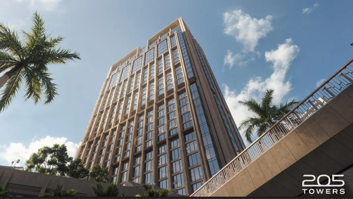  للبيع في 205 تاورز في  بمساحة 0 م² تتكون من 0 غرف