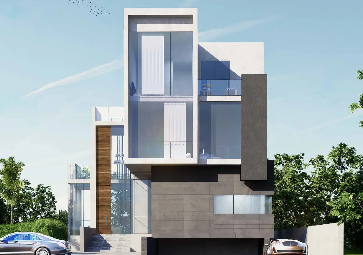 فيلا للبيع في ذا وتر واي فلل  في المستثمرين الشمالية بمساحة 580 م² تتكون من 5 غرف