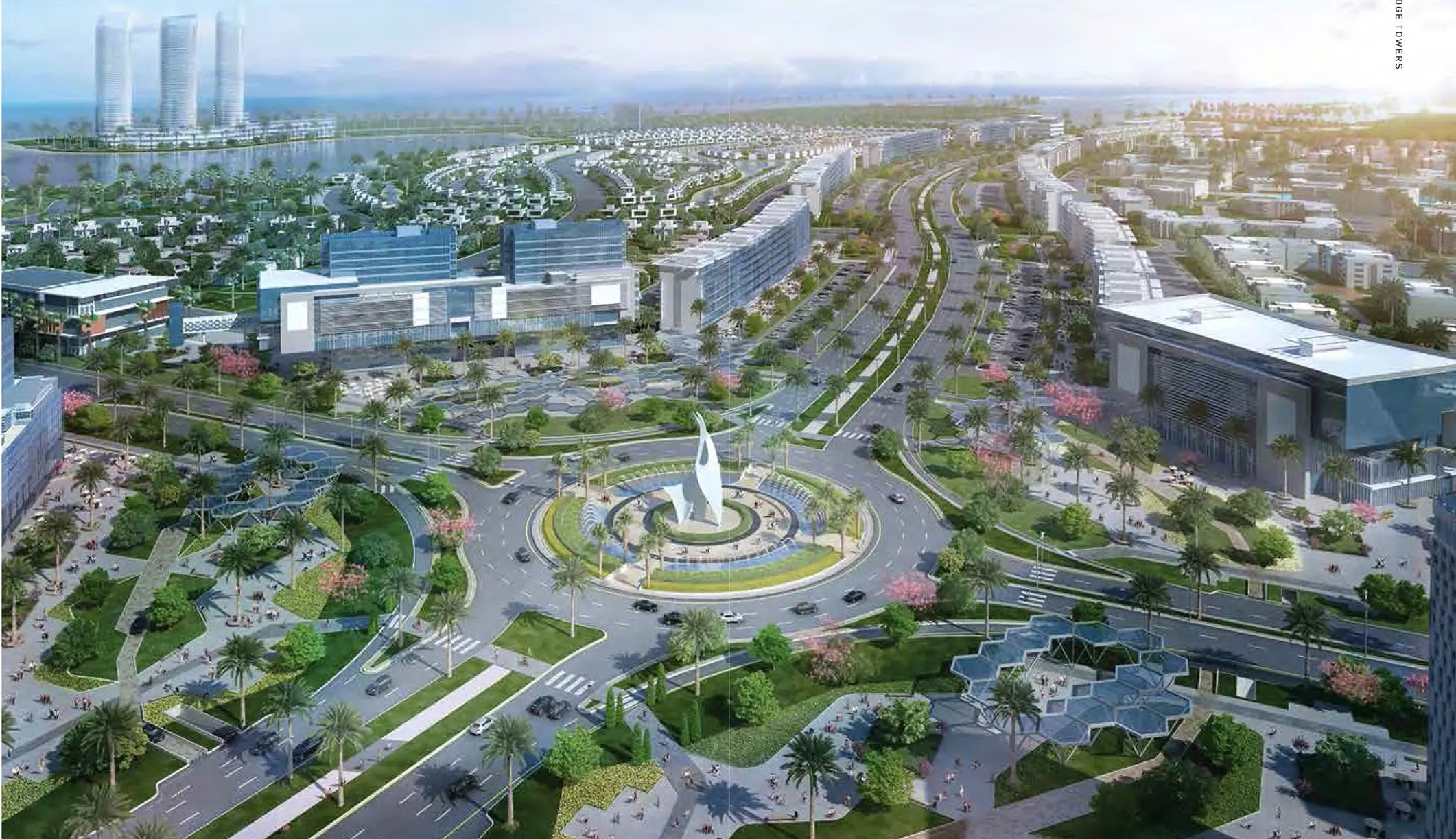 شقة للبيع في نورث إيدج العلمين الجديدة في العلمين بمساحة 117 م² تتكون من 2 غرف