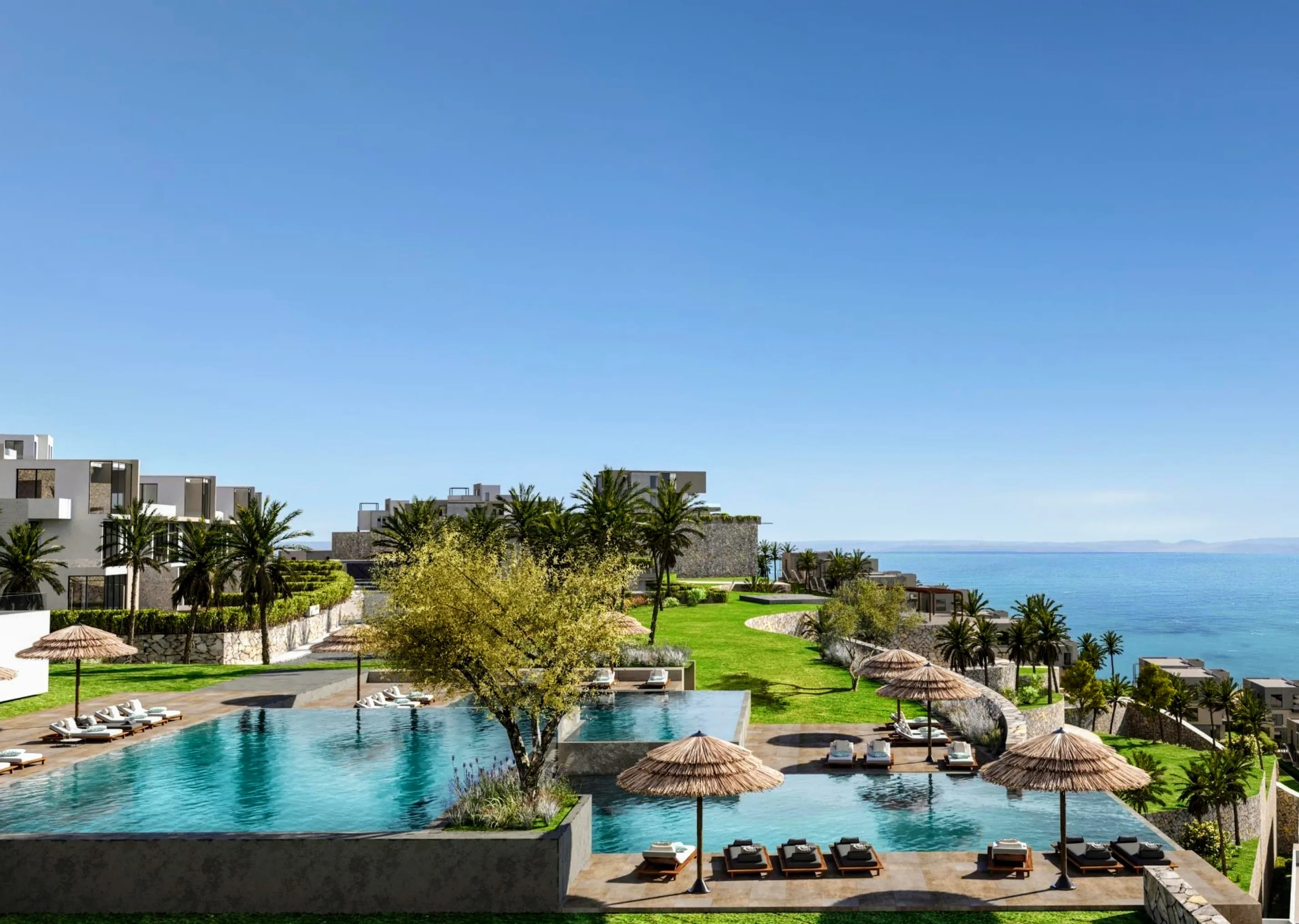 Chalet for sale in Majada Iwan in Ain Sokhna of 105 m² with 2 bedrooms