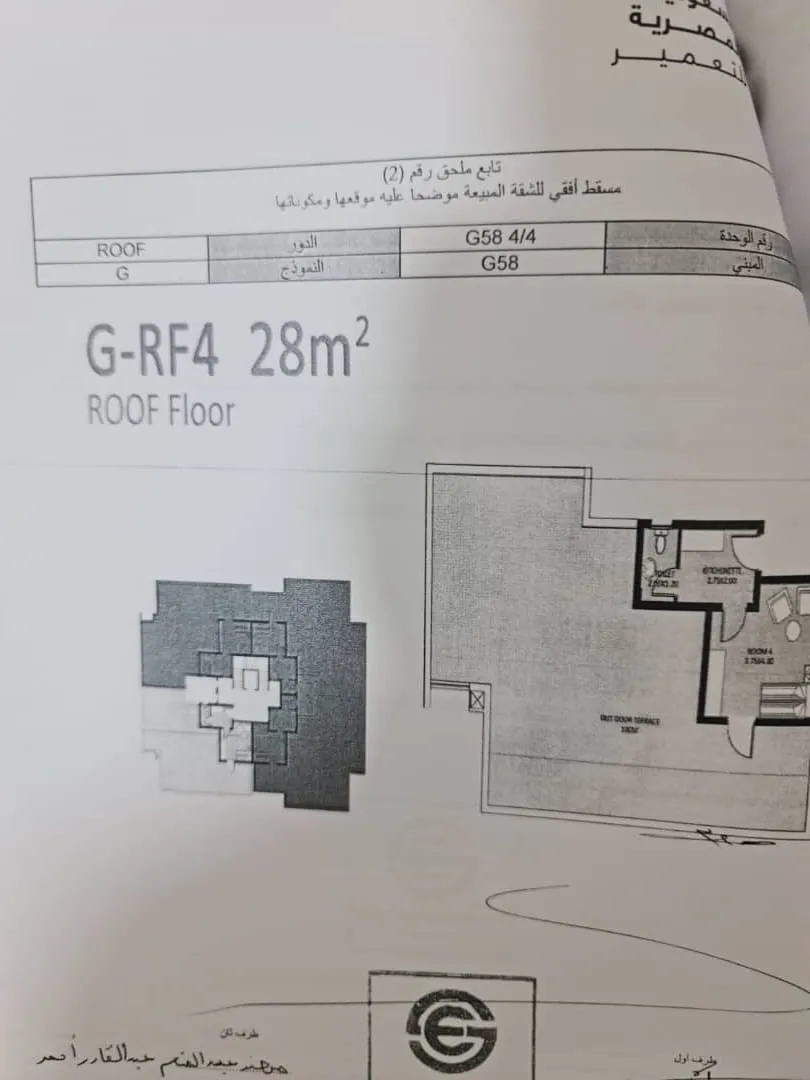 بنتهاوس للبيع في جايد في القاهرة الجديدة بمساحة 0 م² تتكون من 3 غرف