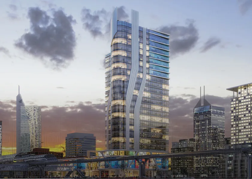 عيادة للبيع في مون ريل تاور  في العاصمة الإدارية الجديدة بمساحة 0 م² تتكون من 0 غرف