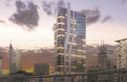 عيادة للبيع في مون ريل تاور  في العاصمة الإدارية الجديدة بمساحة 0 م² تتكون من 0 غرف