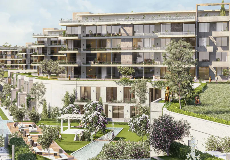 Apartment for sale in Kite in October Gardens of 92 m² with 1 bedrooms