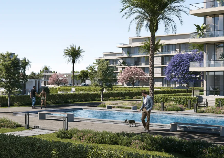 Apartment for sale in Kite in October Gardens of 92 m² with 1 bedrooms