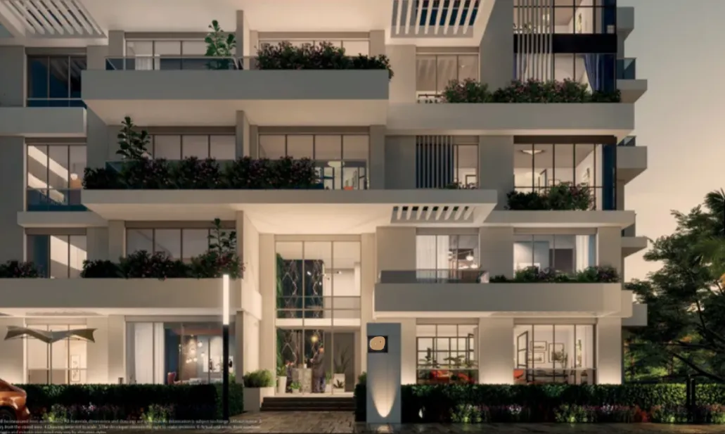 شقة للبيع في بلوتري في القاهرة الجديدة بمساحة 149 م² تتكون من 3 غرف