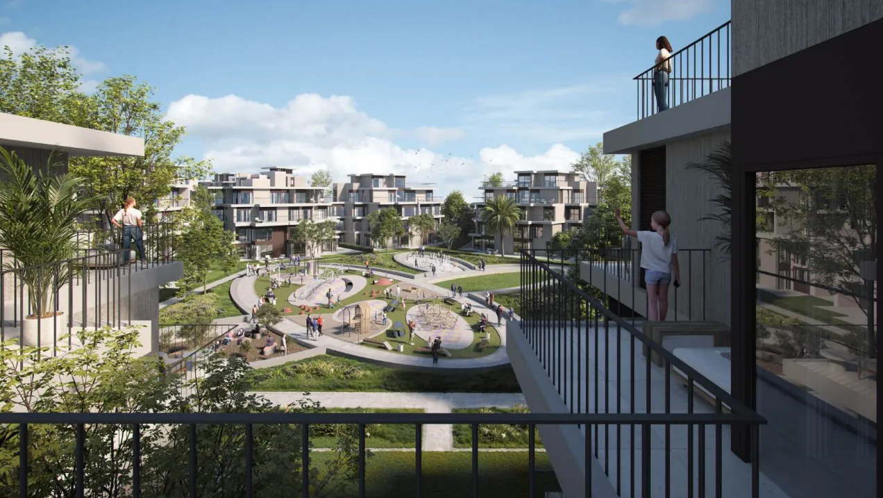 تاون هاوس للبيع في سولانا ايست في القاهرة الجديدة بمساحة 249 م² تتكون من 3 غرف