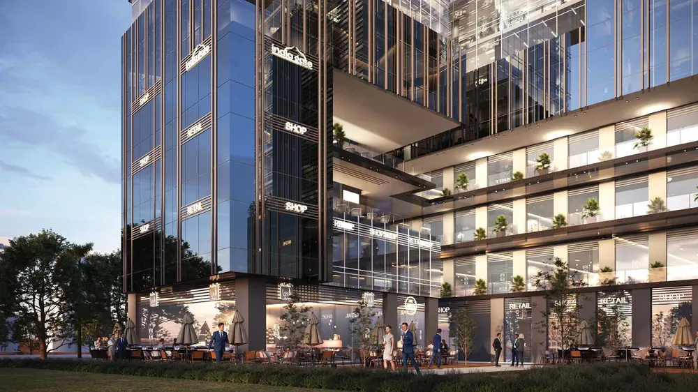 Retail for sale in Apex Business Complex in New Capital City of 29 m² with 0 bedrooms