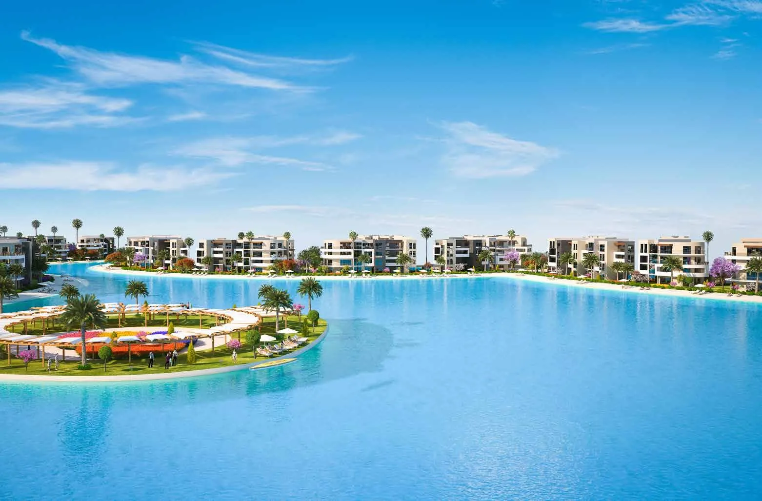 شاليه للبيع في بو ساندز في العلمين بمساحة 0 م² تتكون من 2 غرف